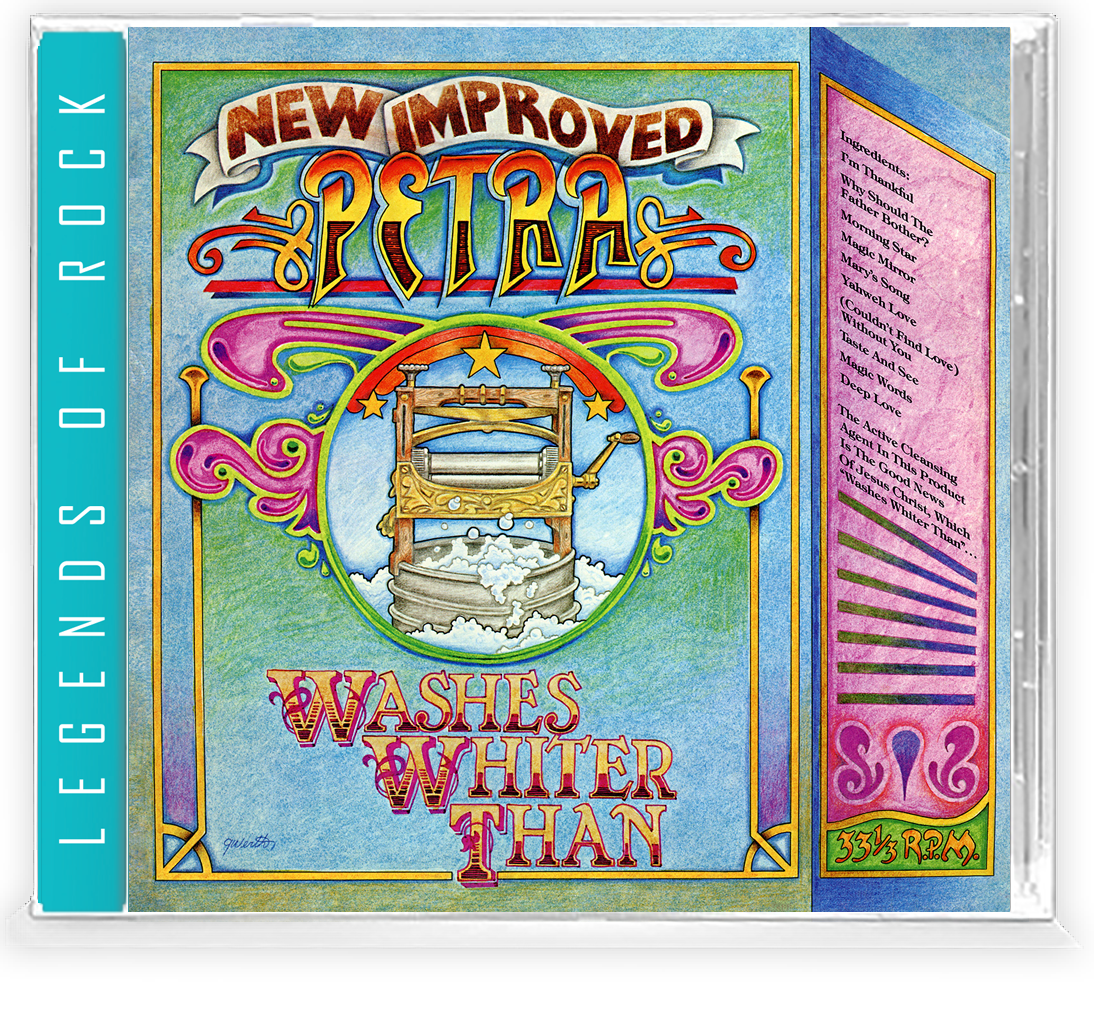 PETRA - WASHES WHITER THAN (*New-CD) w/ LTD Trading Card, FIRST TIME COMPLETE ALBUM ON CD