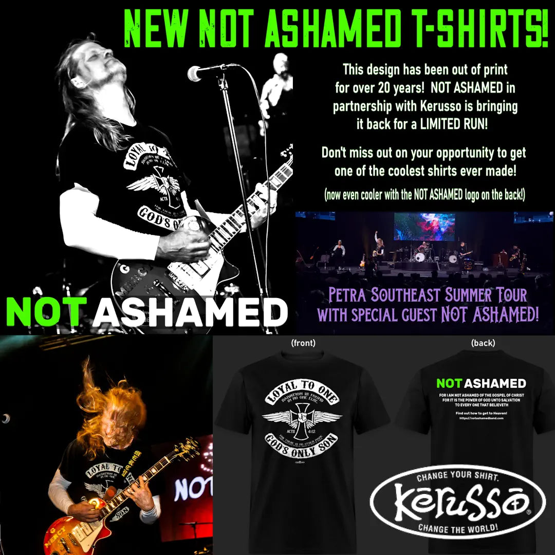 NOT ASHAMED - LOYAL TO ONE T-Shirt (Black or Pink)