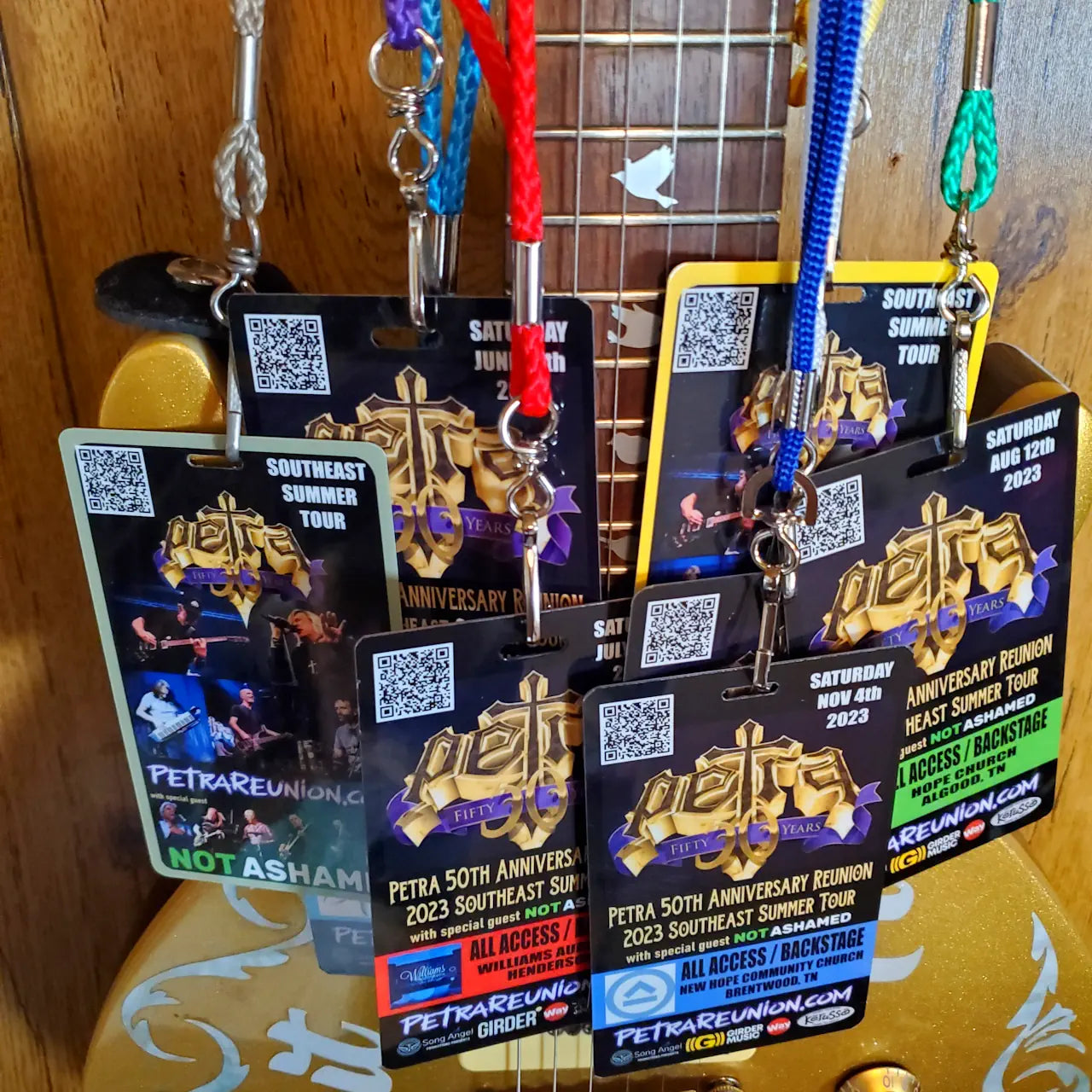 Petra Commemorative Lanyard - 2023 Southeast Summer Tour with NOT ASHAMED - to Support Pakistan School Project