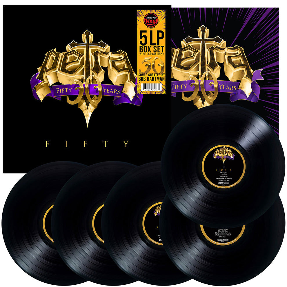 PETRA FIFTY (Anniversary Collection) 5 LP Vinyl Box Set (Limited to