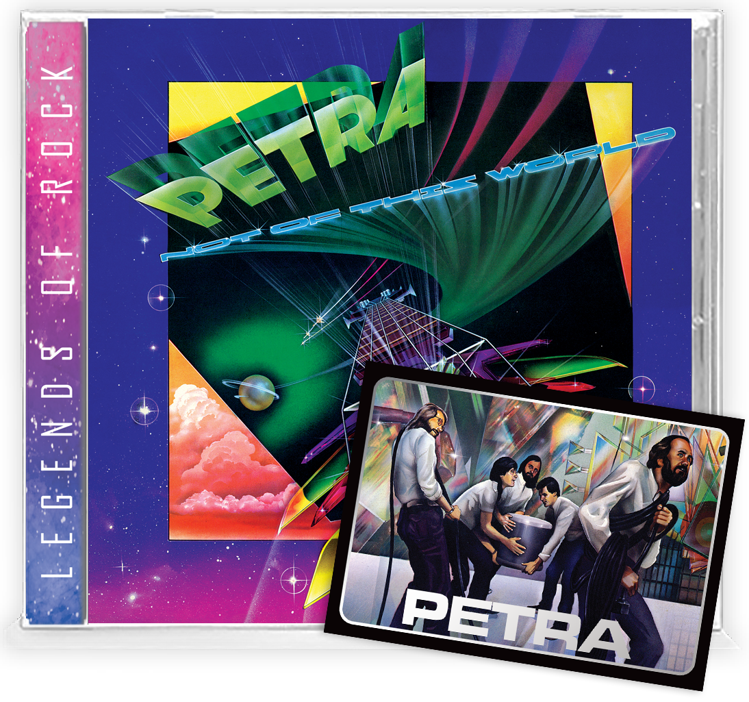 PETRA - NOT OF THIS WORLD (*New-CD) w/ LTD Trading Card
